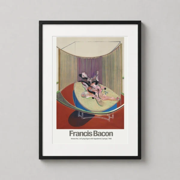 Francis Bacon Lying Figure with Hypodermic Syringe 1968 Art Print