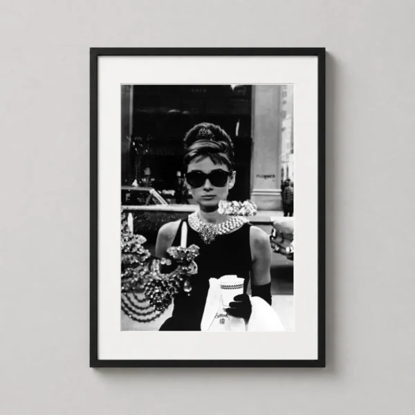 Audrey Hepburn Breakfast at Tiffany's 1961 Photography Print