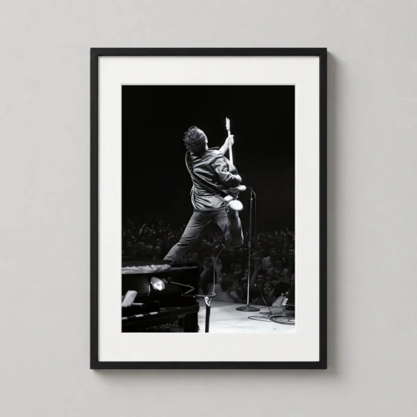 Bruce Springsteen Live on Stage Vintage Photography Print