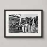Drink A Banana Vintage Roadside Dairy Queen Photography Print