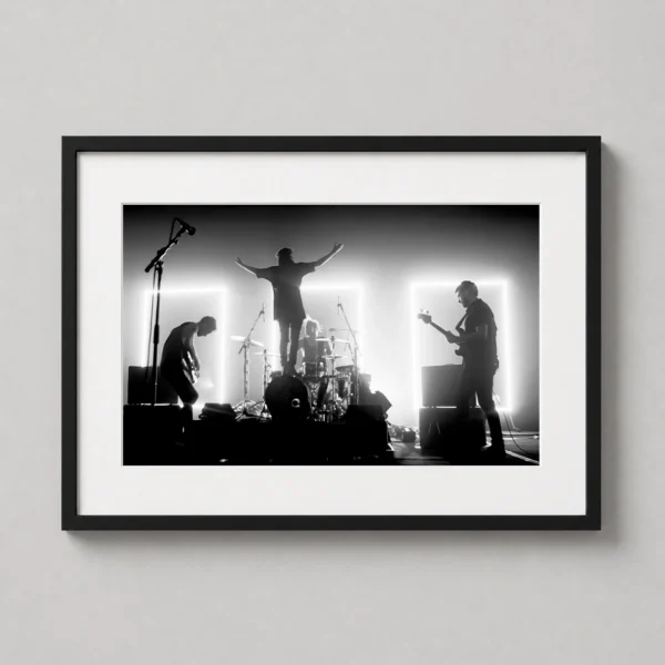 The 1975 Live Concert Matty Healy Silhouette Photography Print