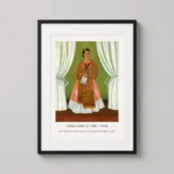 Self-Portrait Dedicated to Leon Trotsky 1937 Frida Kahlo Art Print