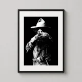 Annie Oakley Sharp Shooter Vintage Photography Print