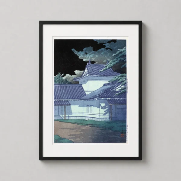 Aoba Castle Sendai by Kawase Hasui 1933 Japanese Art Print