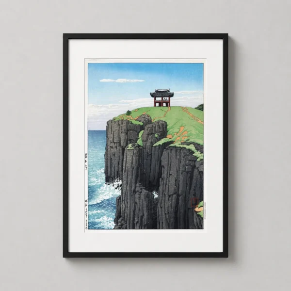 Chongsokjong, Kyongju, Hasui Kawase Japanese Woodblock Art Print