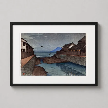Classic Hori River Obama Art - Japanese woodblock print from MerchFuse