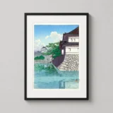 Ishiwata Koitsu Kikyo Gate Edo Castle Japanese Woodblock Art Print