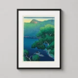 Mishima River Mutsu Province, Kawase Hasui Japanese Art Print