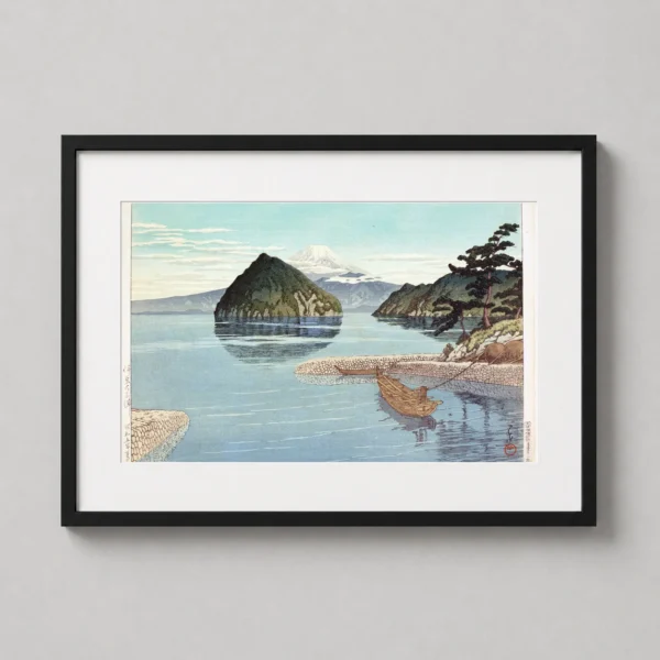 Mito Izu Peninsula Kawase Hasui Japanese Woodblock Art Print