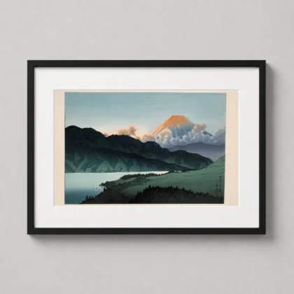 Authentic Mount Fuji Woodblock Art - Japanese woodblock print from MerchFuse