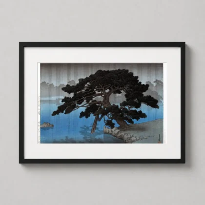 Authentic Shiba Onshi Park Art - Japanese woodblock print from MerchFuse