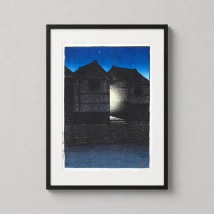 Authentic Hasui Kawase Art Print Variant Radz6xkhf - Japanese woodblock print from MerchFuse