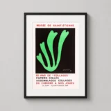 Henri Matisse Algue Verte Musée de Saint-Etienne Exhibition Art Print