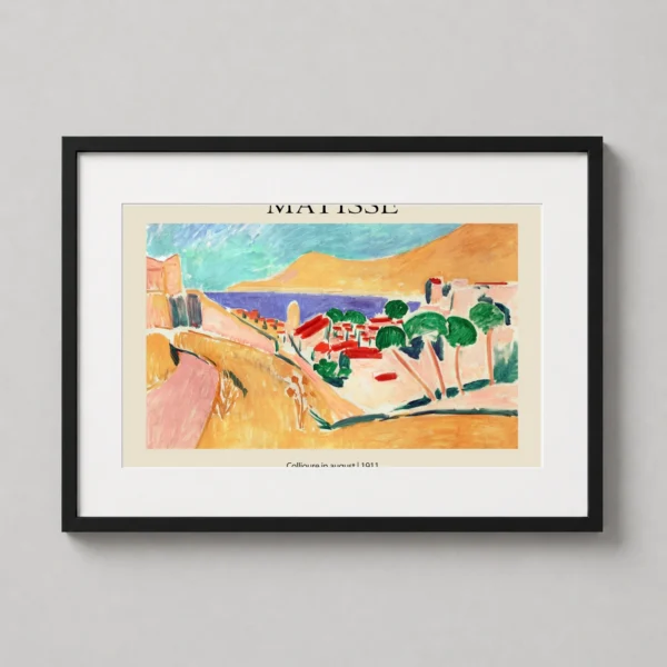 Matisse Collioure in August 1911 French Landscape Art Print