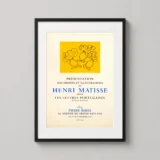 Henri Matisse Les Lettres Portugaises 1946 Exhibition Art Print