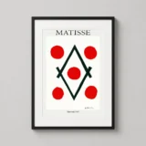 Henri Matisse Diamond 1947 Geometric Abstract Wall Art Print