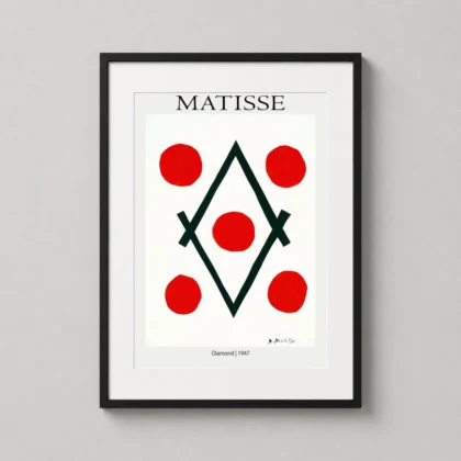 Authentic Henri Matisse Diamond Art - fine art print from MerchFuse