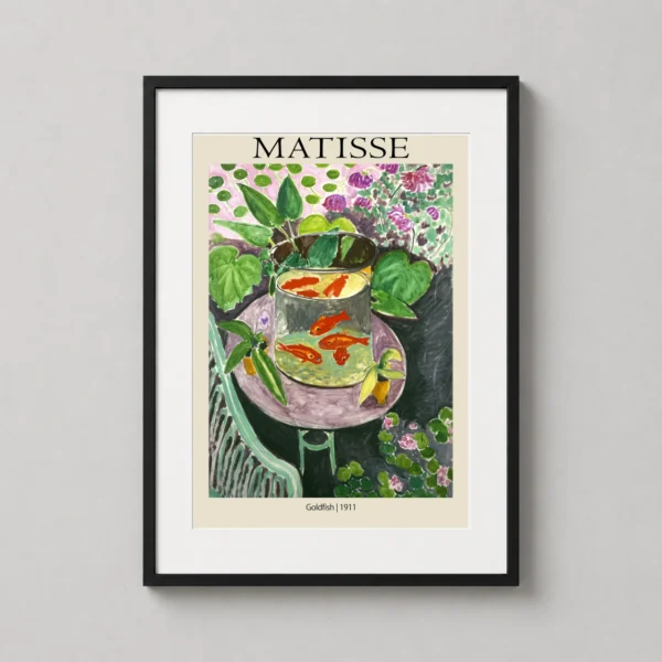 Henri Matisse Goldfish 1911 Painting Fauvist Museum Art Print