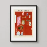 Matisse L'Atelier Rouge 1911 Red Studio Exhibition Art Print