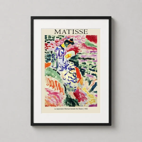 Henri Matisse La Japonaise, Woman beside the Water Art Print