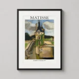 Matisse La Tour de Chenonceaux, Impressionist Landscape Art Print