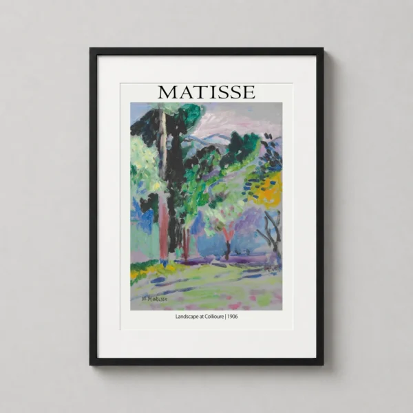 Matisse Landscape at Collioure 1906 Expressionist Art Print