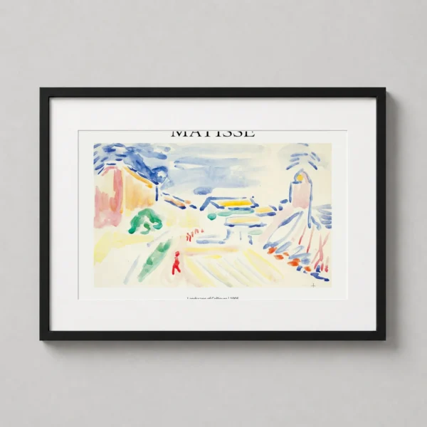 Henri Matisse Landscape of Collioure 1905 Fauvism Art Print