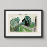 Henri Matisse Landscape with Cypresses and Olive Trees Art Print