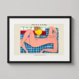 Henri Matisse Large Reclining Nude 1935 Exhibition Art Print