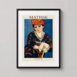 Madras Rouge 1907 by Henri Matisse, Exhibition Art Print