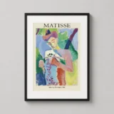 Matisse Modesty The Italian 1906 Exhibition Art Print