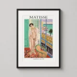 Henri Matisse Naked at the Window 1929 French Modern Art Print