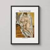 Matisse Naked Woman 1915 Exhibition Print, Modern Art Wall Art Print