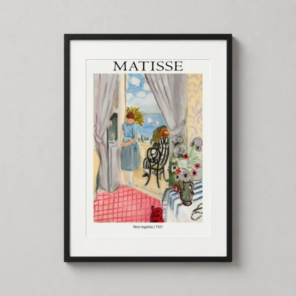 Henri Matisse Nice Regattas 1921 French Riviera Art Print
