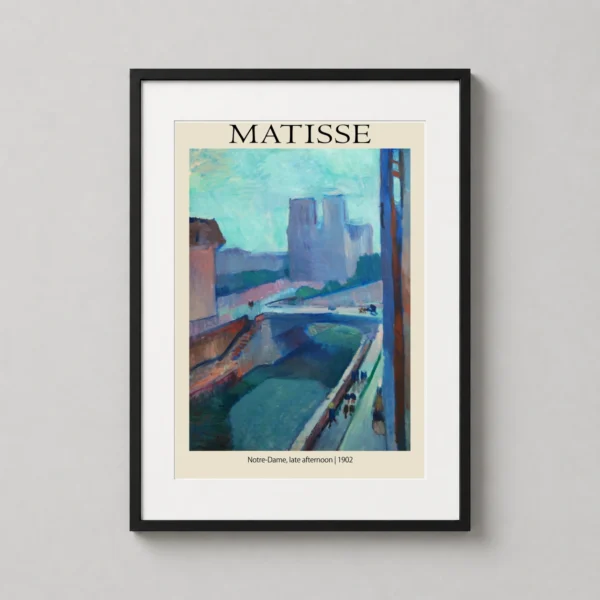 Matisse Notre-Dame, Late Afternoon 1902 Exhibition Art Print