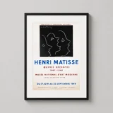 Matisse Musée National d'Art Moderne 1949 Exhibition Art Print