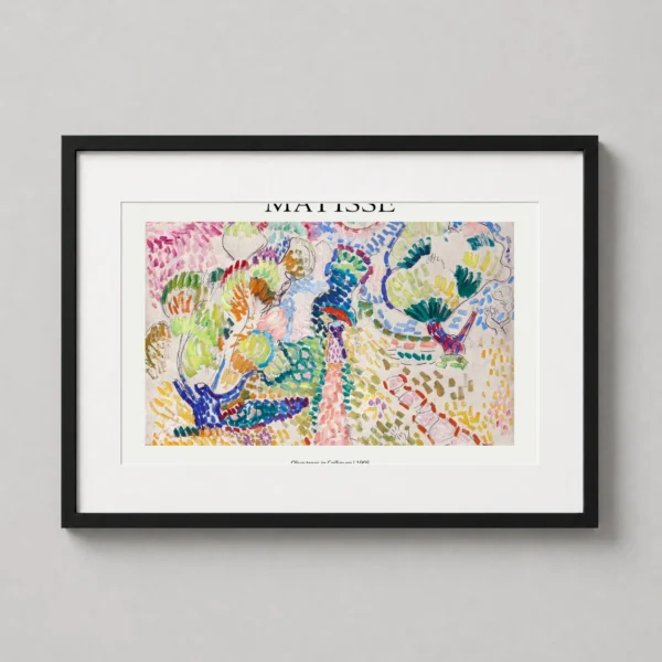 Matisse Olive Trees in Collioure 1905 French Exhibition Art Print