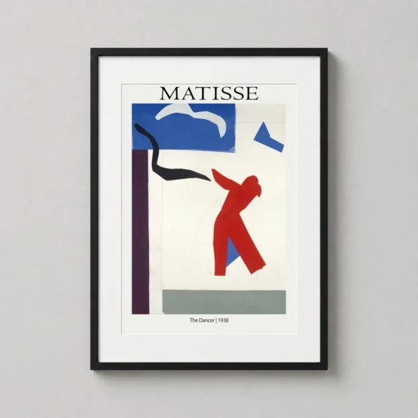 Henri Matisse The Dancer 1938 Abstract Exhibition Art Print