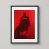 The Batman 2022 Movie Superhero Dark Knight Print Movie Poster