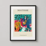 Matisse La Musique, The Music 1939 Exhibition Art Print