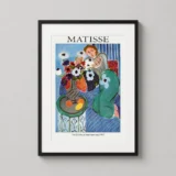 Matisse The Odalisque Blue Harmony 1937 Fauvist Art Print