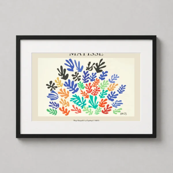 Henri Matisse The Sheaf (La Gerbe) 1953 Abstract Art Print