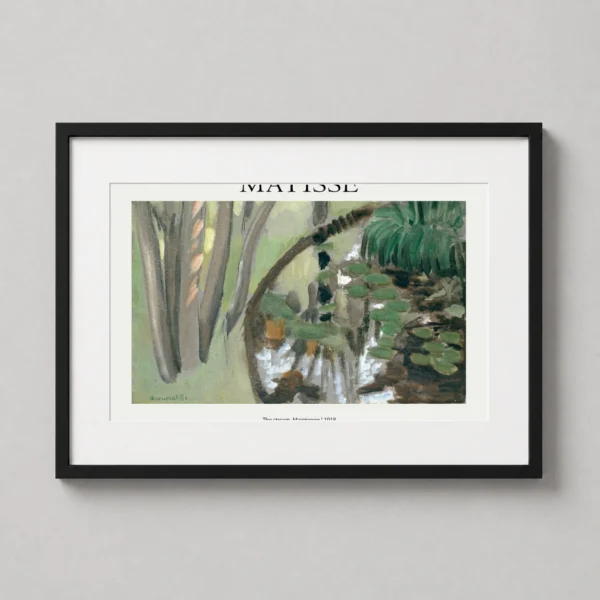 Matisse The Stream Maintenon 1918 Impressionist Art Print
