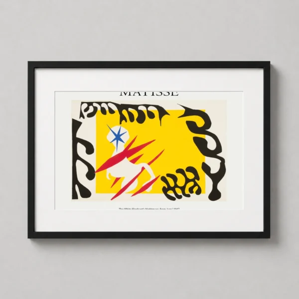 Matisse The White Elephant's Nightmare Jazz 1947 Art Print