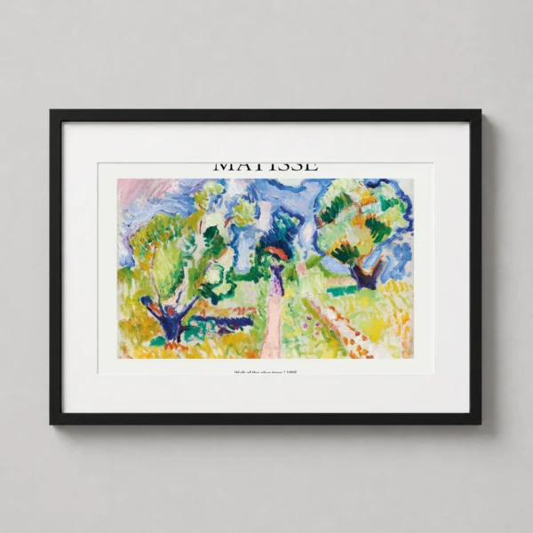 Matisse Walk of the Olive Trees 1905 Landscape Art Print