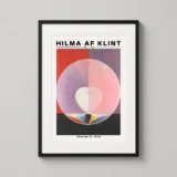 Hilma af Klint Dove No. 2 Abstract Art Print, 1915 Exhibition Poster