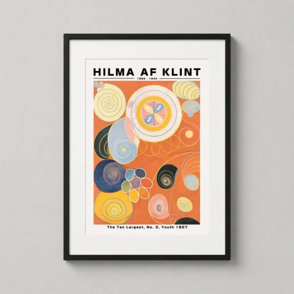 Hilma af Klint The Ten Largest No. 3 Youth Abstract Art Print