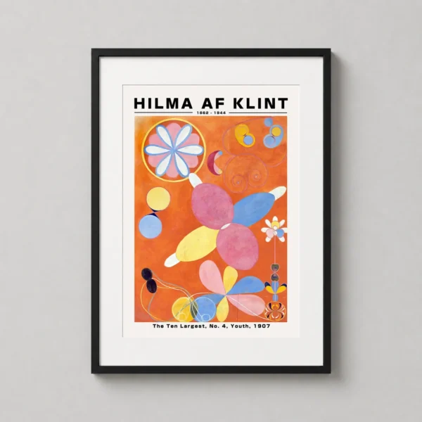 Hilma af Klint The Ten Largest No. 4 Youth Abstract Art Print