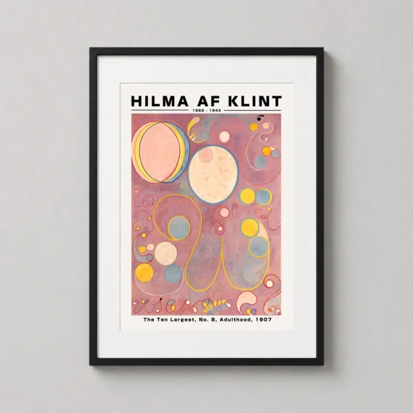 Adulthood, The Ten Largest No. 8, Hilma af Klint Art Print