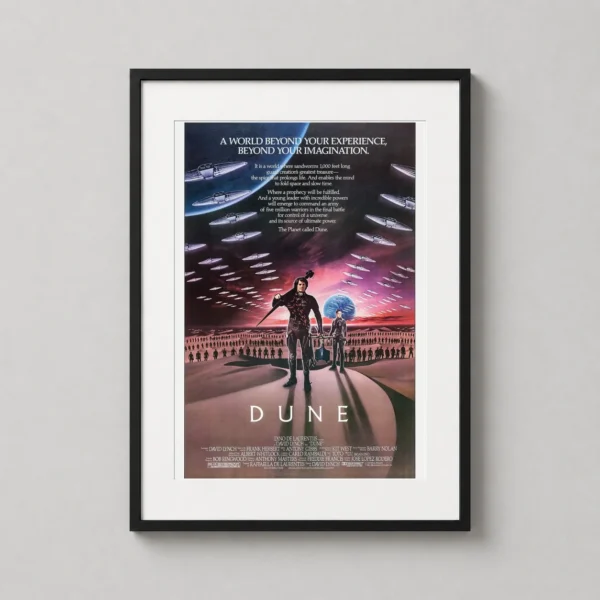 Dune 1984 David Lynch Science Fiction Movie Poster